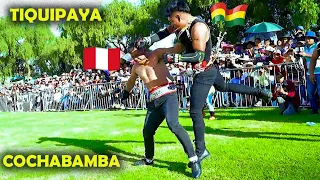 Espectacular Takanakuy PERU 🇵🇪 VS Bolivia 🇧🇴 Cochabamba-Tiquipaya 2024  grandes exponentes