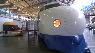 (61)０系新幹線も展示 イギリス国立鉄道博物館の名車を見学【欧州鉄道の旅第３７日】ヨーク鉄道博物館 9/6-03