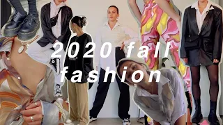 2020 Fall Trends (that I'm loving)