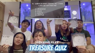 COUSINS PLAY THE TREASURE QUIZ [treasure quiz that only REAL teumes can answer (+ iconic lines) 💎]