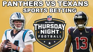 NFL Sports Betting Carolina Panthers vs Houston Texans TNF Week 3 with OddsJam