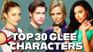 Top 30 Glee Characters