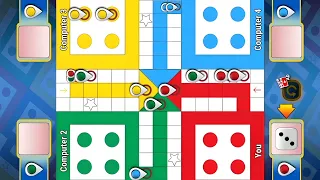 Ludo Game In 4 Players | Ludo King 4 Players | Ludo Gameplay