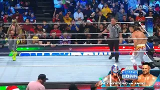 Rey Mysterio vs. Angel - WWE SMACKDOWN December 23 2022 - WWE SmackDown 12/23/22