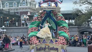 Festival Of Fantasy Parade Returns To Magic Kingdom 3-9-2022 #magickingdom #festivaloffantasyparade