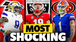 Most SHOCKING Picks in the 2024 NFL Draft 1st Round