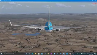 The FULL procedure to do an ILS Landing (at Manchester Airport)