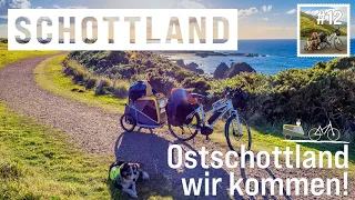 Bike Touring, mit Fahrrad und Hund durch Schottland 2020 (#12): Inverness, Finthorn, Cycle Path No 1
