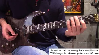 Tuto guitare - comment jouer L'envie (Johnny Hallyday)