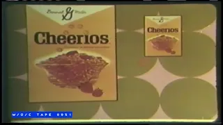 WOC Tape 0051 Commercial Compilation "General Mills Cheerios Cereal" - 1960s