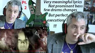 Disturbed No More reaction (Part 2) Punk Rock Head singer and bassist James Giacomo react to music!