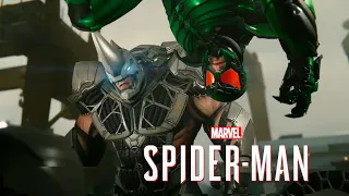 Marvel's Spider-man ps4 прохождение (высшая сложность без урона) - часть 11 - Скорпион и Носорог