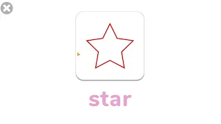 New words: Star And Oval | Shapes, names and sounds | Learn English for Kids