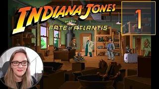 I'm already invested! [P1] Let's Play Indiana Jones and the Fate of Atlantis [Blind]