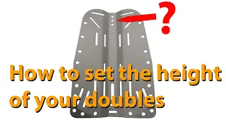 How to set the height of your Double Tanks