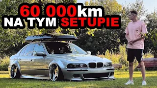 BMW e39 STANCE CAR na CO DZIEŃ | co na to POLICJA?