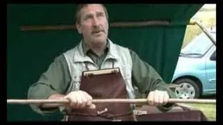 Making A Walking Stick - How to make a walking stick from hazel