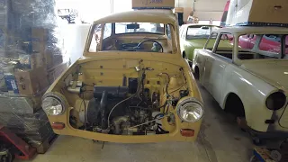 The origin of Trabant parts