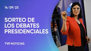 Debate presidencial 2023: el sorteo y los temas de discusión