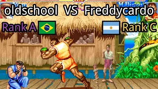 Super Street Fighter II X: Grand Master Challenge: (BR) oldschool vs (AR) Freddycardo - 2021-10-22