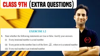 Exercise 1.2 Q.1 Class 9 Maths Ch 1 NCERT | State whether the following statements are true or false