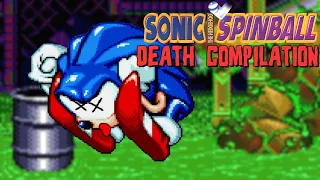 Sonic The Hedgehog Spinball Death Compilation (Sega Genesis)