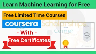 Free Coursera Machine Learning & AI courses | Limited time courses | Free Certificates
