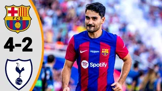 Barcelona 4-2 Tottenham | Extended Highlight and Goal (Gamper Trophy-2023)