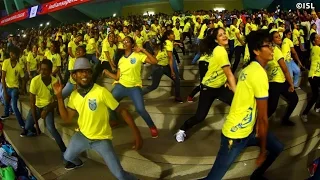 Flash mob by Kerala Blasters Fans at Jawaharlal Nehru Stadium (Kochi)