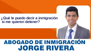 ¿Qué le puedo decir a inmigración si me quieren detener?