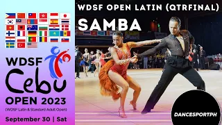 2023 WDSF CEBU OPEN: SAMBA (Quarter Finals: 2 heats!)