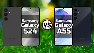 Samsung Galaxy S24 Vs Samsung Galaxy A55
