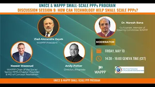 Small-Scale PPPs Session Discussion #9: How can Technology help Small-Scale PPPs?