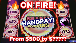 HANDPAY JACKPOT + My BIGGEST Win EVER on Dragon Link! I Beat the 4 Bonus Symbol Curse!