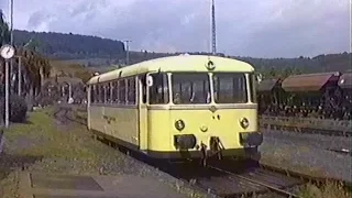 Führerstandsmitfahrt Hersfelder Kreisbahn 10.08.1993
