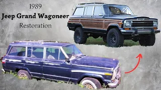 1989 Jeep Grand Wagoneer Restoration project