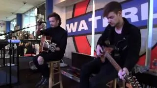 The 1975 perform "Sex" and "Chocolate" live acoustic at Waterloo Records