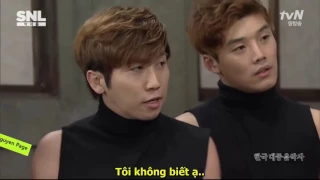 HÀI HÀN XẺNG] -SNL Hàn Xẻng - Nhóm nhảy siêu việt - Vietsub - Hài Bựa 2017