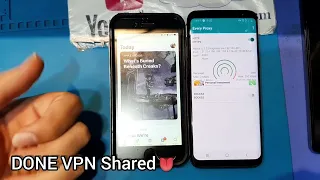 How To Share VPN Connection Via A Mobile Hotspot To An Other Phone || New method Via Every Proxy Apk