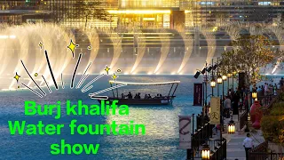 Dubai Burj khalifa Water Show 😍😍। #dubai #burjkhalifa #livestreaming #viral #desertsafari