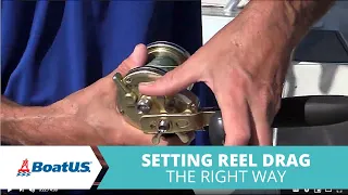 Set Fishing Reel Drag (Spinning, Lever, & Star) the RIGHT WAY | BoatUS