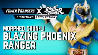 Power Rangers Lightning Collection x Street Fighter Morphed Chun-Li Blazing Phoenix Ranger!
