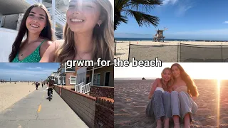 grwm for the beach