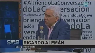 De risa que me quieran denunciar ante PGR; me sorprendió reacción de Televisa: Ricardo Alemán