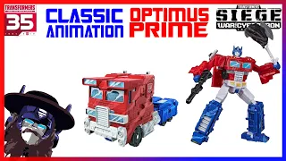 Transformers War for Cybertron trilogy: Siege Classics Animation Optimus Prime - review.