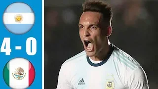 Martinez hat trick || Argentina vs Mexico || Argrntina football || mexico vs argentina ||