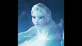 Elsa tries to cross the dark sea | Frozen 2 edit #sweatherweather #afterdark #frozen #disney #elsa