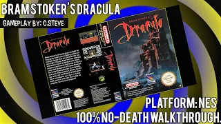 Bram Stokers Dracula | NES Longplay | 100% | No Death | Hard mode.