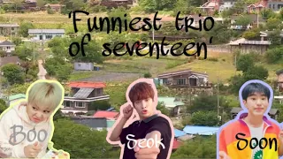 Funniest trio of seventeen (booseoksoon)