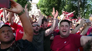 Allez, Allez, Allez - Liverpool fans at Shevchenko's Park(Kyiv 26.05.18)